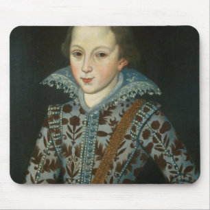 Alfombrilla De Ratón Retrato de un muchacho joven, envejecido cinco
