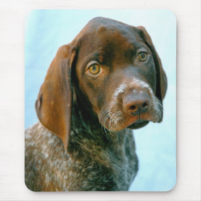 Alfombrilla De Ratón Retrato de un perro (Frente)