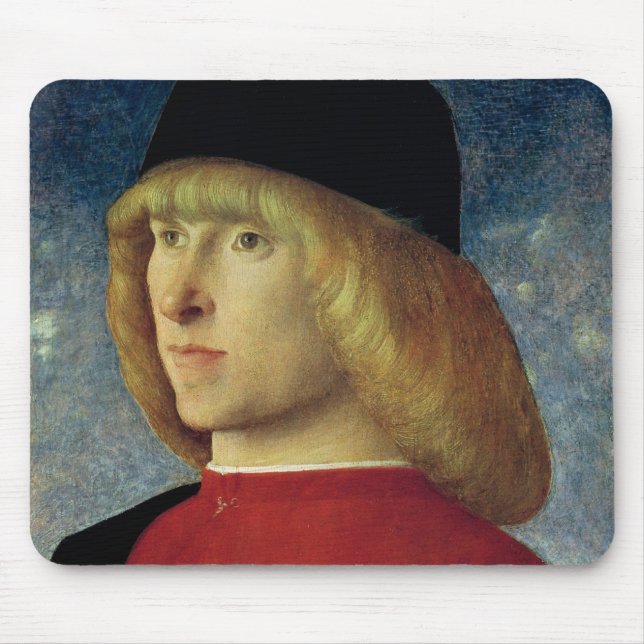 Alfombrilla De Ratón Retrato de un senador joven, 1485-90 (Frente)