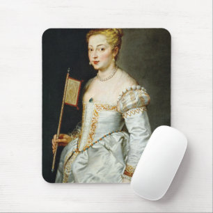 Alfombrilla De Ratón Retrato de una dama de Paul Rubens