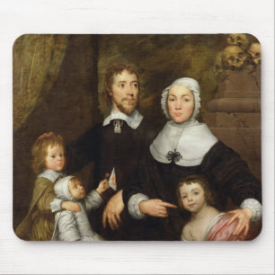Alfombrilla De Ratón Retrato de una familia, probablemente de que de