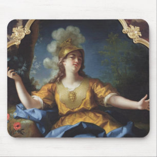 Alfombrilla De Ratón Retrato de una mujer como Minerva, 1730
