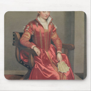 Alfombrilla De Ratón Retrato de una señora, c.1555-60