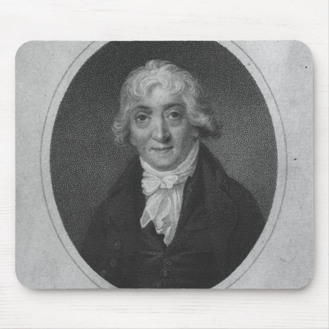 Alfombrilla De Ratón Retrato de Venancio Rauzzini (Frente)