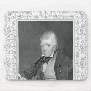 Alfombrilla De Ratón Retrato de Walter Scott