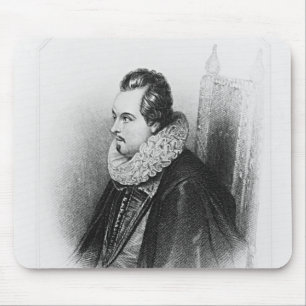 Alfombrilla De Ratón Retrato del 8vo conde de Charles Blount de