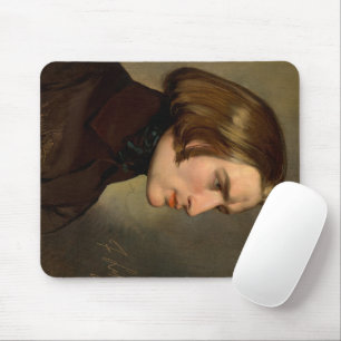 Alfombrilla De Ratón Retrato del compositor Franz Liszt, 1838