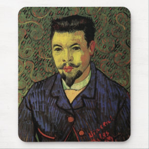 Alfombrilla De Ratón Retrato del doctor Félix Rey por Vincent van Gogh