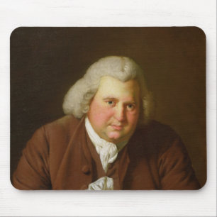 Alfombrilla De Ratón Retrato del Dr. Erasmus Darwin