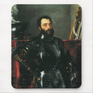 Alfombrilla De Ratón Retrato del duque de Urbino por Tiziano