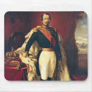 Alfombrilla De Ratón Retrato del emperador de Napoleon III de Francia
