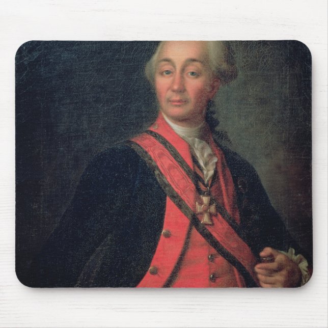 Alfombrilla De Ratón Retrato del generalísimo del mariscal de campo (Frente)