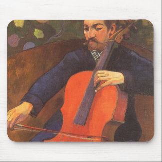 Alfombrilla De Ratón Retrato del jugador Schneklud de Paul Gauguin