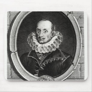 Alfombrilla De Ratón Retrato del medallón de Pedro de Bourdeille