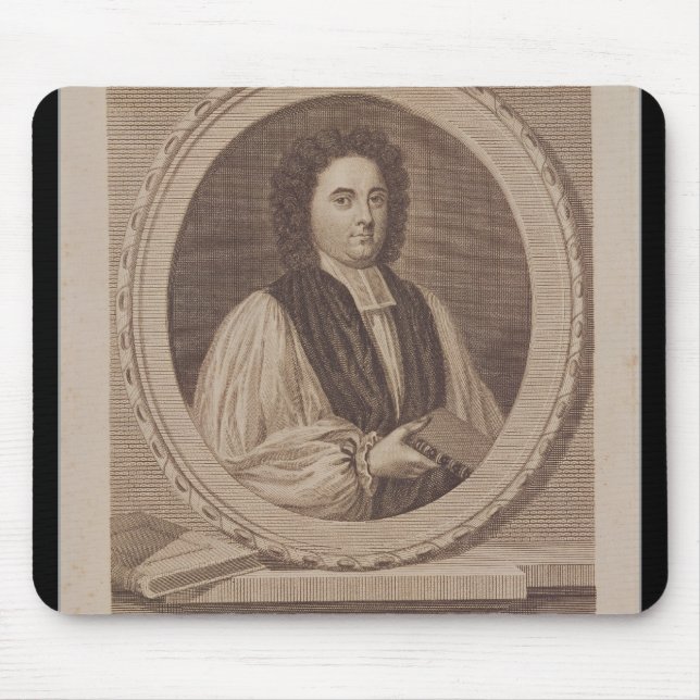 Alfombrilla De Ratón Retrato del obispo de George Berkeley (Frente)