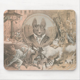 Alfombrilla De Ratón Retrato del palo de vampiro