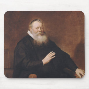Alfombrilla De Ratón Retrato del pastor Eleazer Swalmius, 1637-42