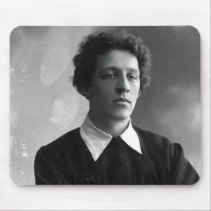Alfombrilla De Ratón Retrato del poeta Alexander Blok