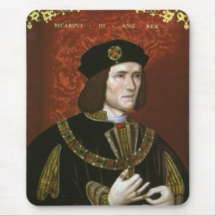 Alfombrilla De Ratón Retrato del Rey Inglés Richard III