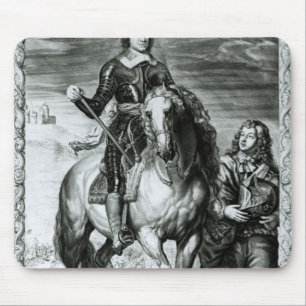 Alfombrilla De Ratón Retrato ecuestre de Oliver Cromwell