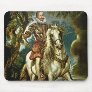 Alfombrilla De Ratón Retrato ecuestre del duque de Lerma 1603
