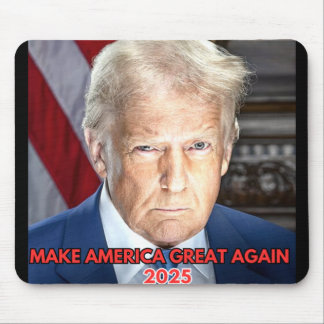 Alfombrilla De Ratón Retrato Inaugural Oficial 2025 Del Presidente Dona