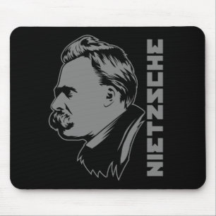 Alfombrilla De Ratón Retrato Mousepad de Frederich Nietzsche