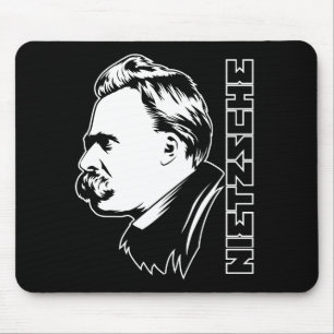 Alfombrilla De Ratón Retrato Mousepad de Frederich Nietzsche