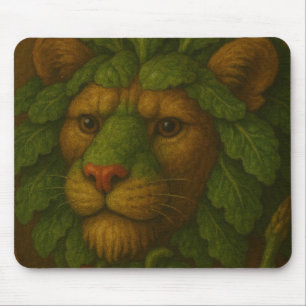 Alfombrilla De Ratón Retrato renacentista de leones
