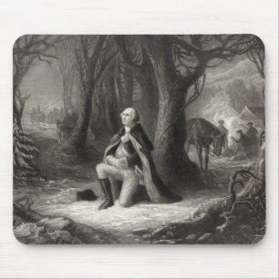 Alfombrilla De Ratón Retrato vintage de George Washington