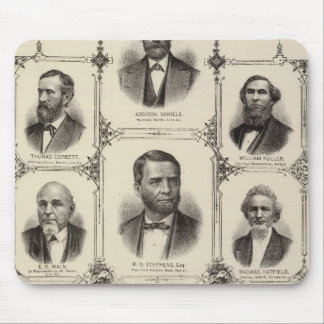 Alfombrilla De Ratón Retratos de Addison Daniels, RD Stephens
