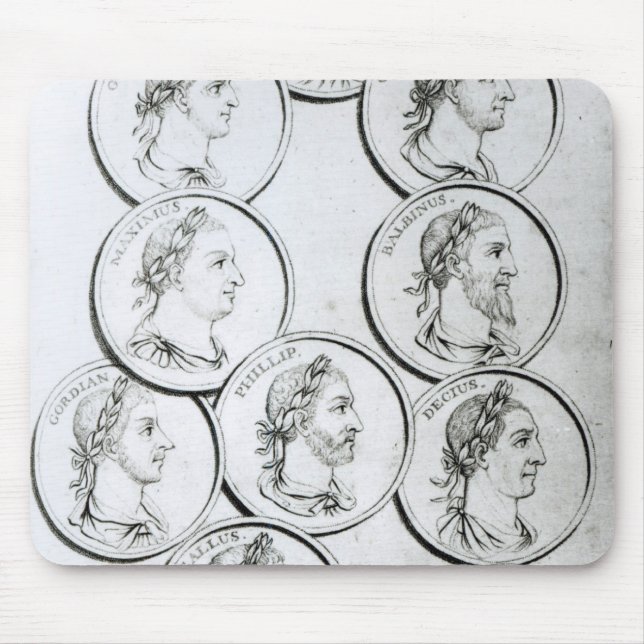 Alfombrilla De Ratón Retratos de los emperadores romanos (Frente)