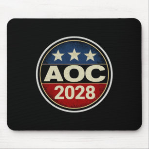 Alfombrilla De Ratón Retro Aoc 2028: Protesta contra la oligarquía resi