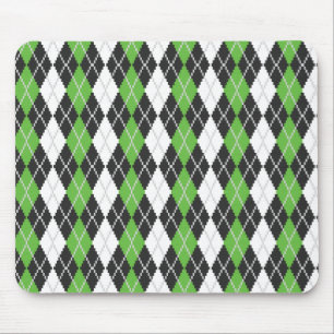 Alfombrilla De Ratón Retro Argyle Mousepad