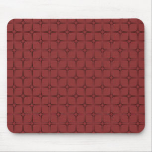 Alfombrilla De Ratón Retro Bliss Mousepad, Crimson