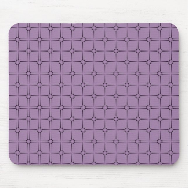 Alfombrilla De Ratón Retro Bliss Mousepad, Lavender (Frente)