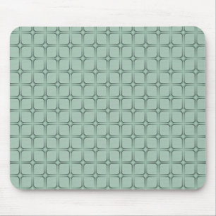Alfombrilla De Ratón Retro Bliss Mousepad, Sage
