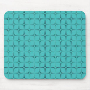 Alfombrilla De Ratón Retro Bliss Mousepad, Turquesa