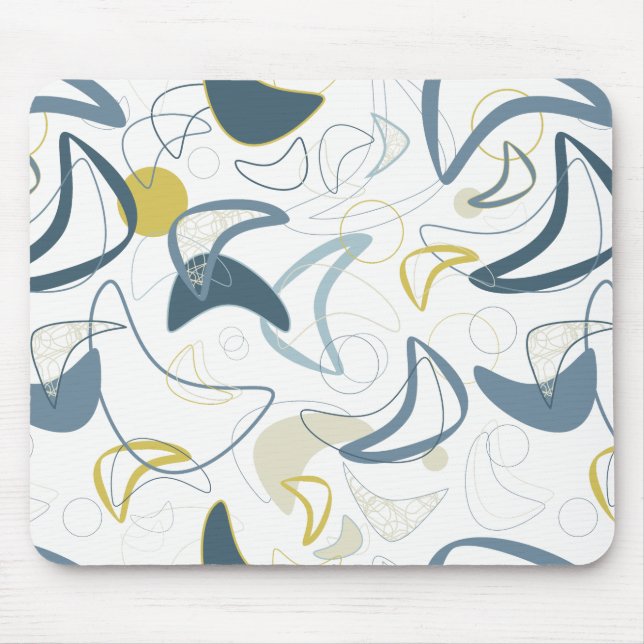 Alfombrilla De Ratón ¡Retro Boomerang! (Frente)