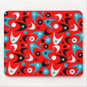 Alfombrilla De Ratón Retro Boomerangs
