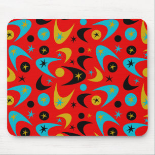 Alfombrilla De Ratón Retro Boomerangs