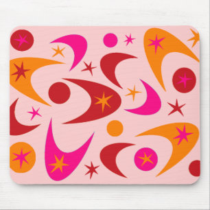 Alfombrilla De Ratón Retro Boomerangs