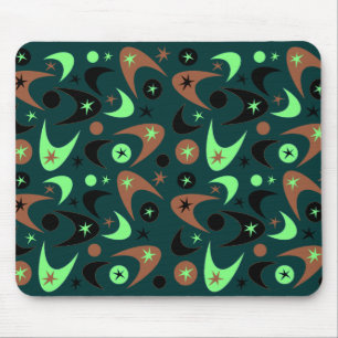 Alfombrilla De Ratón Retro Boomerangs