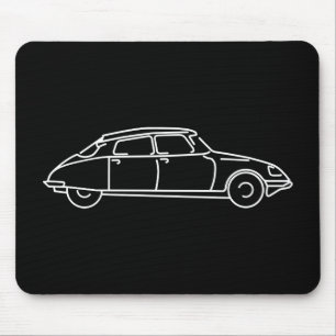 Alfombrilla De Ratón Retro Citroen DS 19 der Haifisch