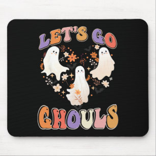 Alfombrilla De Ratón Retro Groovy Vamos Ghouls Funny Coupl de Halloween