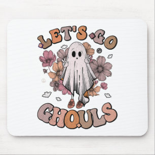 Alfombrilla De Ratón Retro Groovy Vamos Ghouls Ghost 70 Hippie Hall