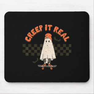 Alfombrilla De Ratón Retro Halloween Creep lo hace real Fall Boy Fall S