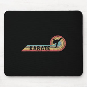 Alfombrilla De Ratón Retro Karate Vintage Player