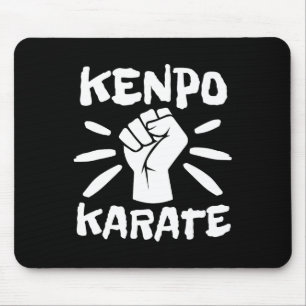 Alfombrilla De Ratón Retro Kenpo Karate Kempo Karate Artes Marciales