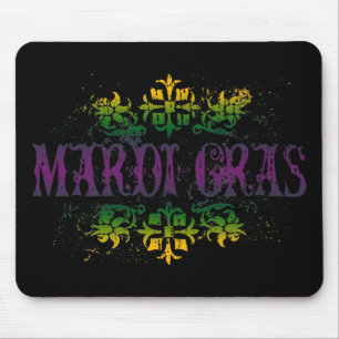 Alfombrilla De Ratón Retro Mardi Gras